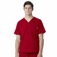 Scrub Top by Carhartt, Style: C15108-RED
