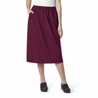 Skirt by CID:WonderWink Mary Englebreit, Style: 701-WINE
